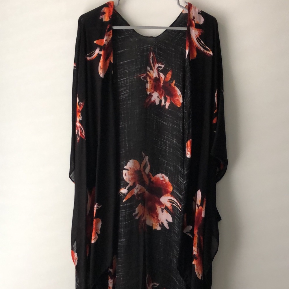 Kimono Floral Cover Up